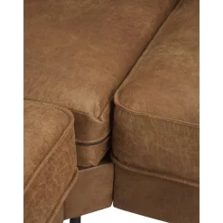 Divano Angolare In Pelle Riciclata Hunter*Westwing Collection Clearance