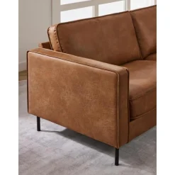 Divano Angolare In Pelle Riciclata Hunter*Westwing Collection Clearance