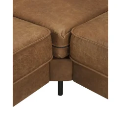 Divano Angolare In Pelle Riciclata Hunter*Westwing Collection Clearance