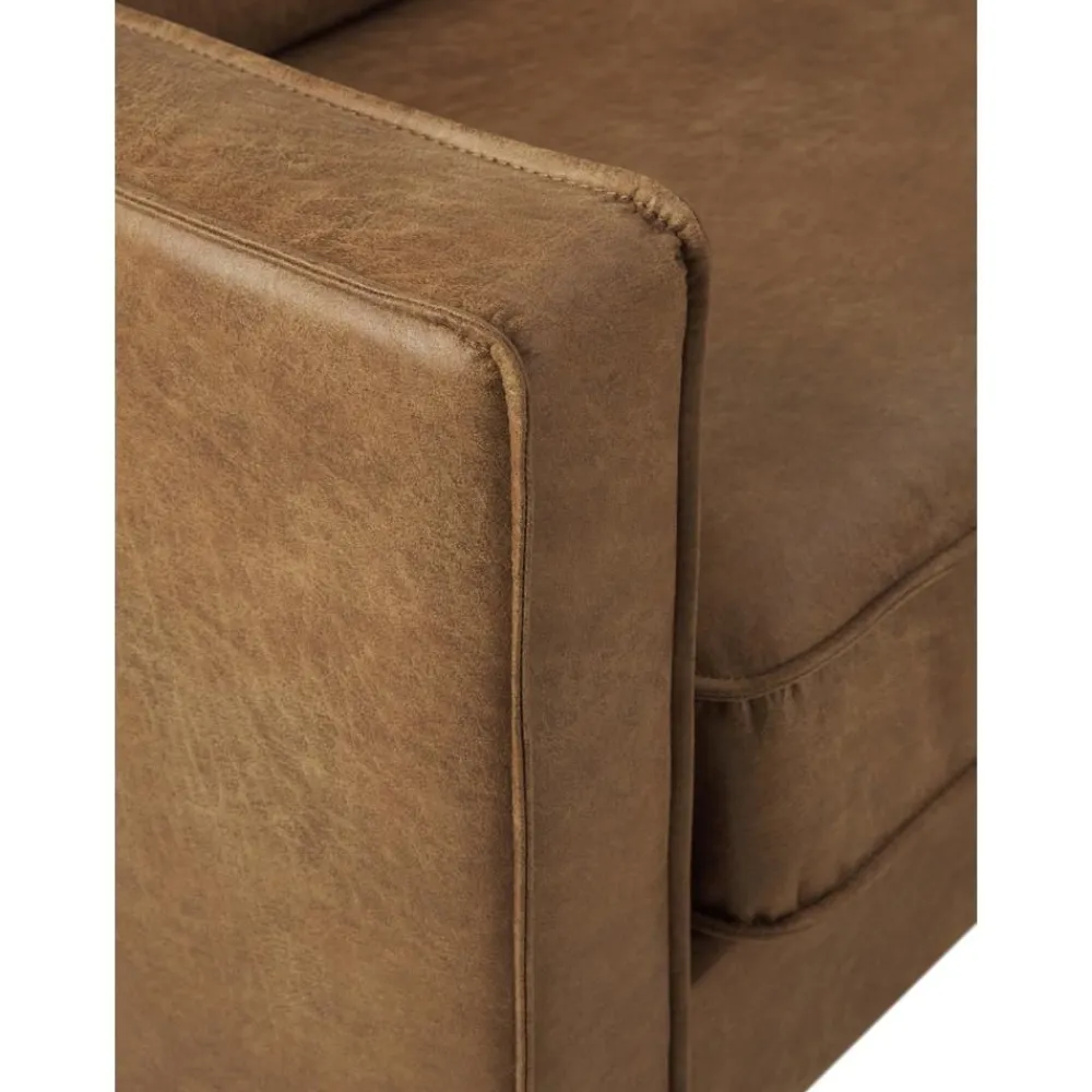 Divano Angolare In Pelle Riciclata Hunter*Westwing Collection Clearance