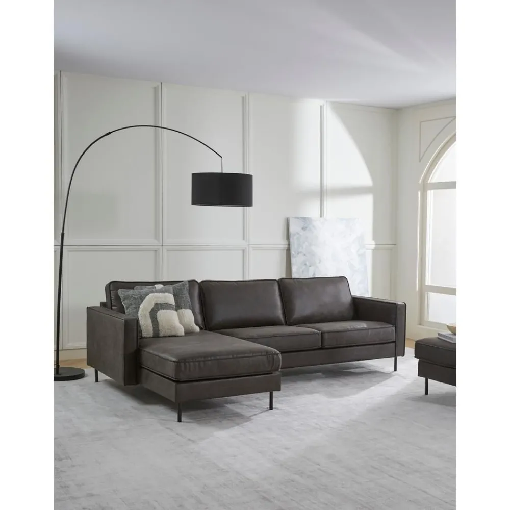 Divano Angolare In Pelle Riciclata Hunter*Westwing Collection New