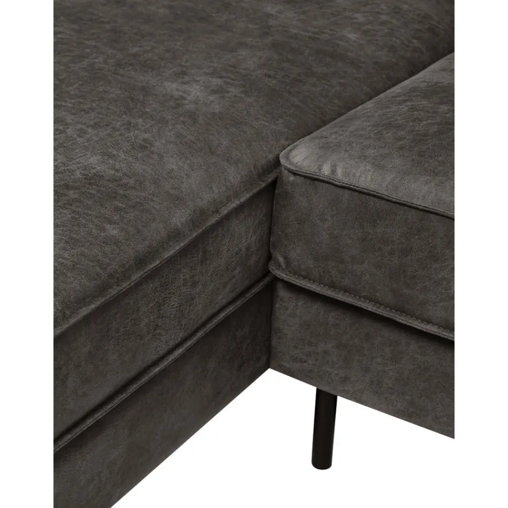 Divano Angolare In Pelle Riciclata Hunter*Westwing Collection New