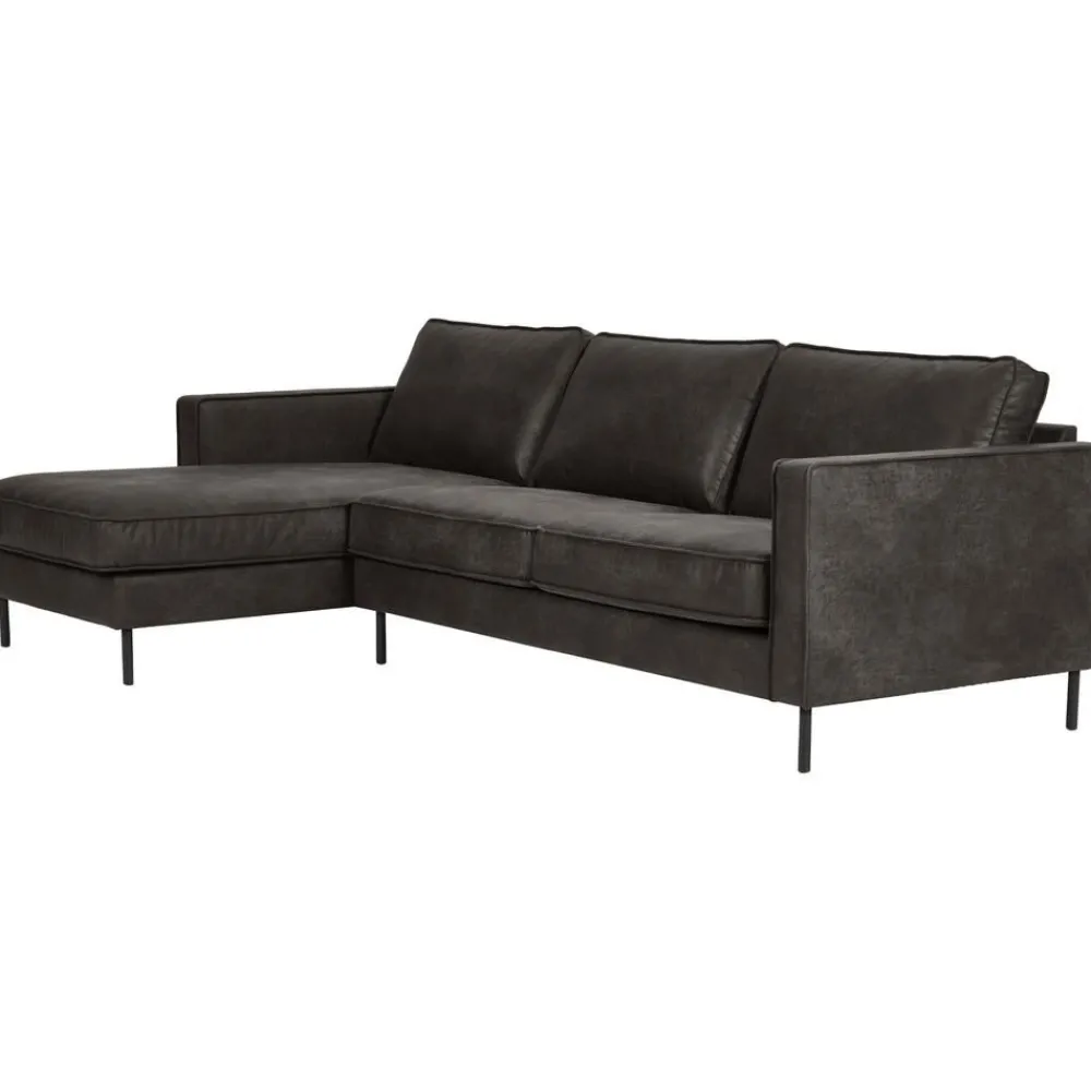 Divano Angolare In Pelle Riciclata Hunter*Westwing Collection New