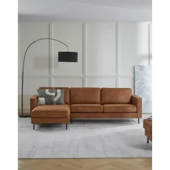 Divano Angolare In Pelle Riciclata Hunter*Westwing Collection Fashion