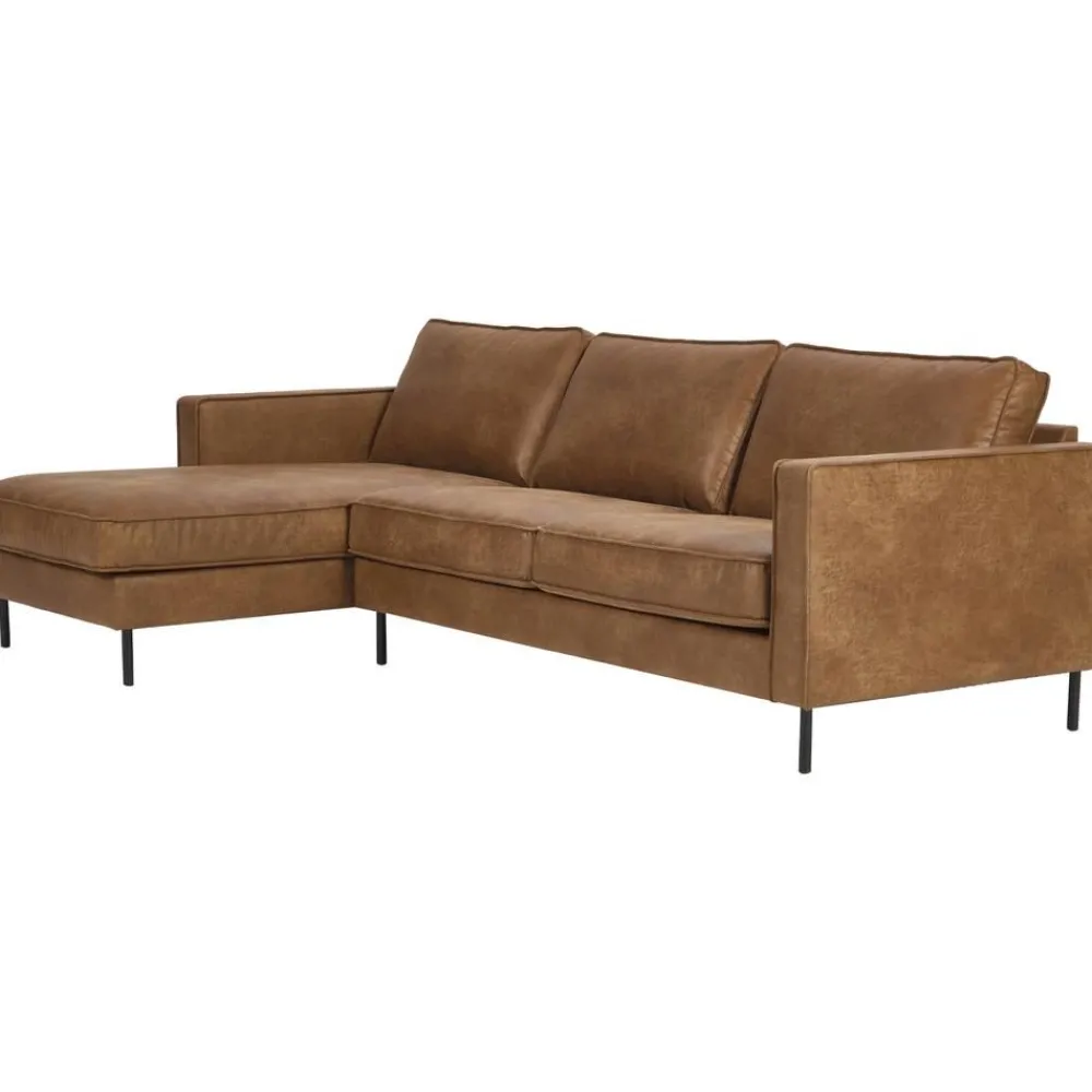 Divano Angolare In Pelle Riciclata Hunter*Westwing Collection Fashion