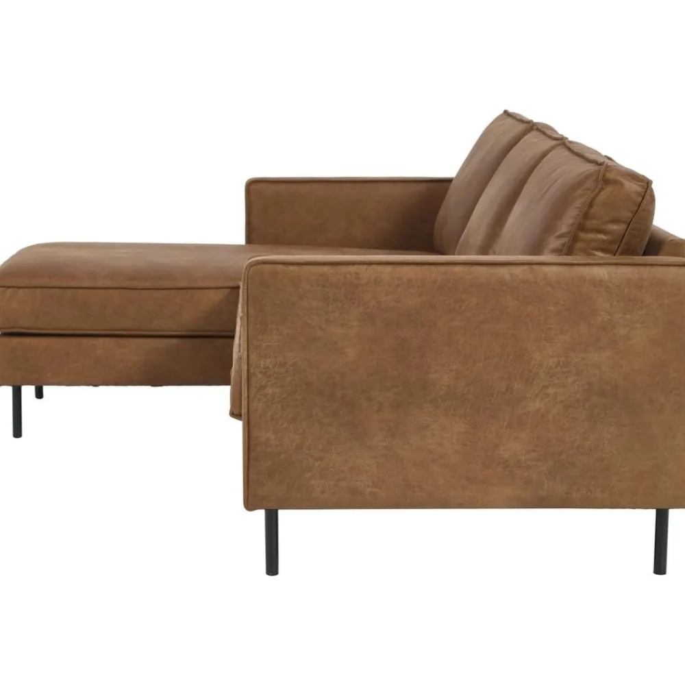 Divano Angolare In Pelle Riciclata Hunter*Westwing Collection Fashion