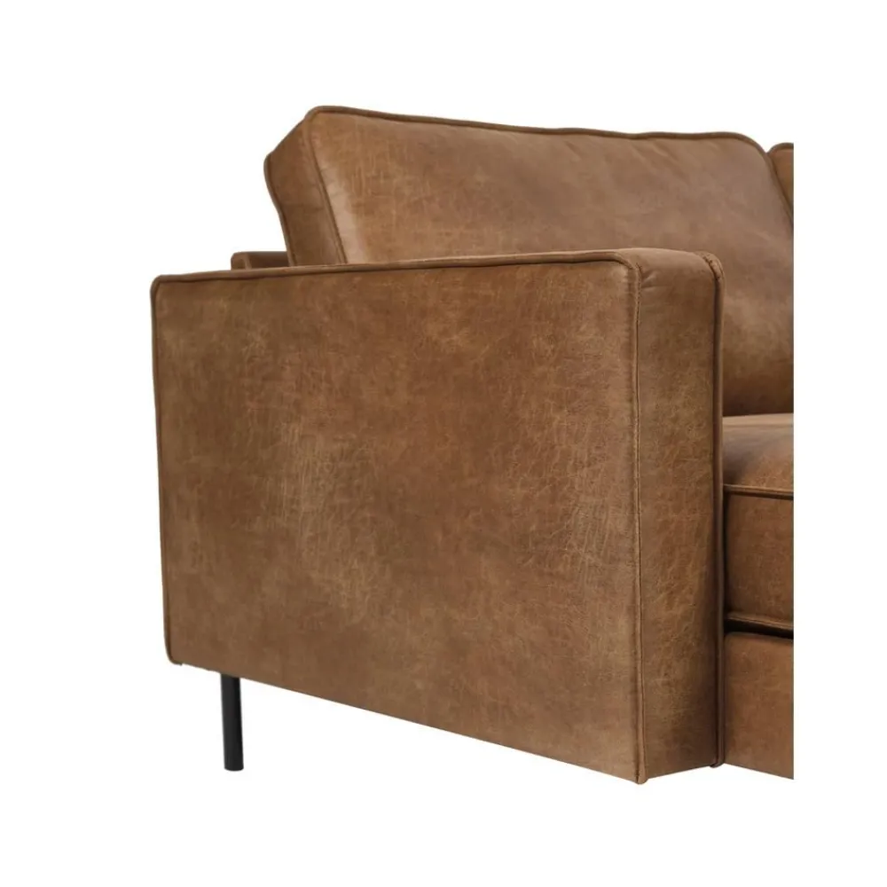 Divano Angolare In Pelle Riciclata Hunter*Westwing Collection Fashion