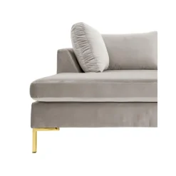 Divano Angolare In Velluto Luna*Westwing Collection Hot
