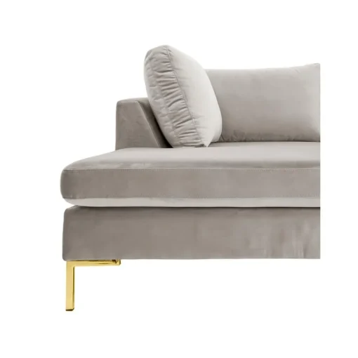 Divano Angolare In Velluto Luna*Westwing Collection Hot