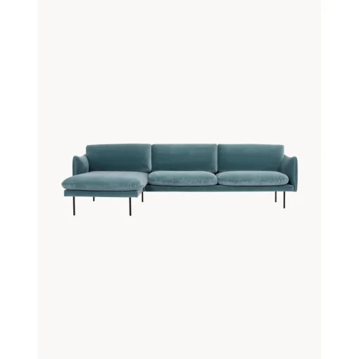 Divano Angolare In Velluto Moby*Westwing Collection Clearance