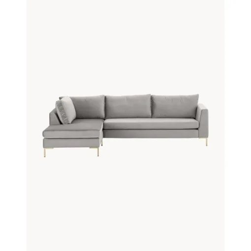 Divano Angolare In Velluto Luna*Westwing Collection New