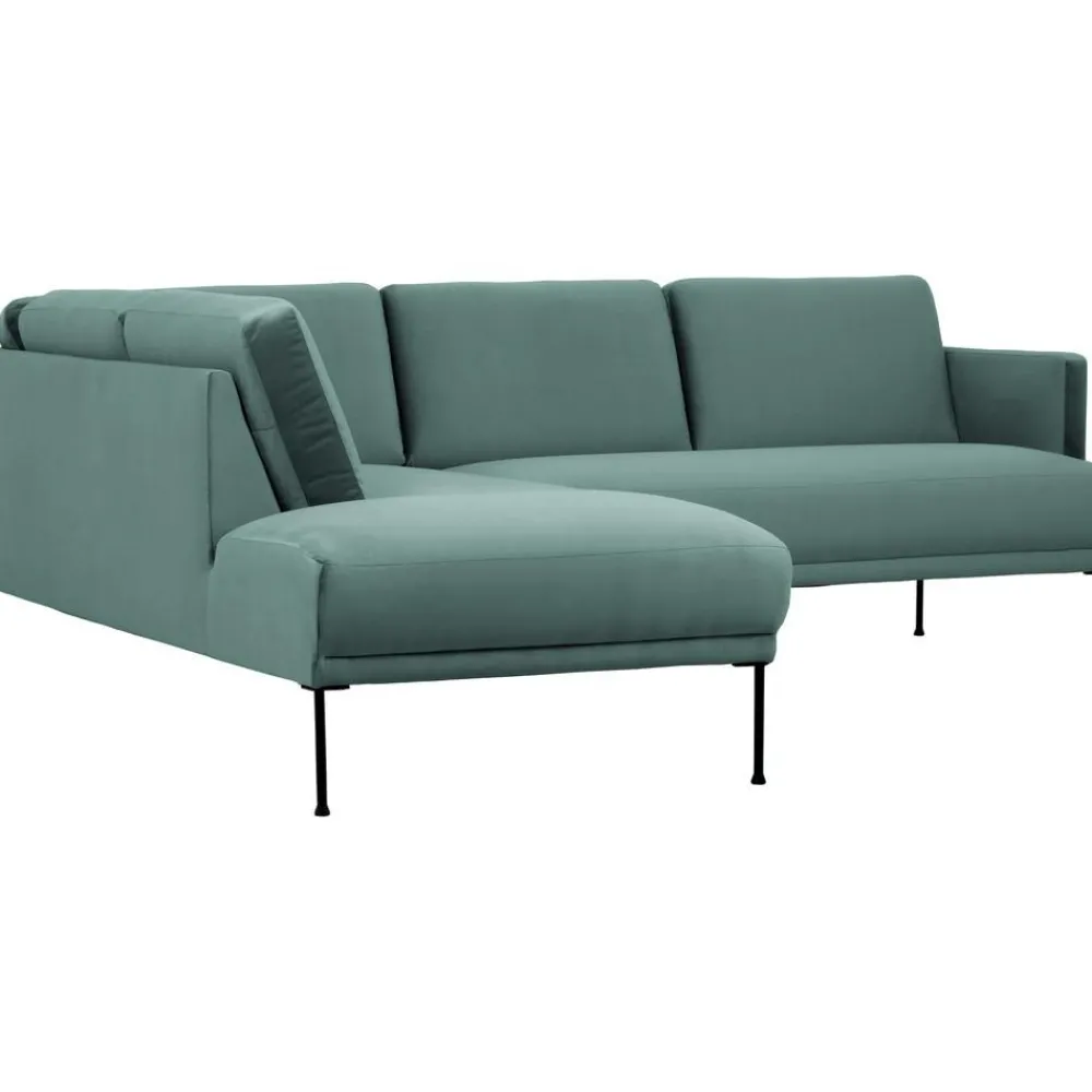 Divano Angolare In Velluto Fluente*Westwing Collection Discount