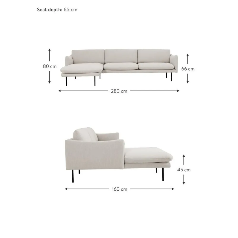 Divano Angolare Moby*Westwing Collection Discount