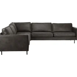 Divano Angolare Xl In Pelle Riciclata Hunter*Westwing Collection Fashion