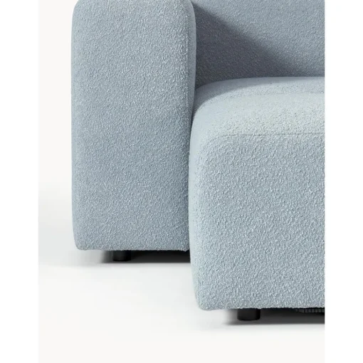 Divano Componibile 3 Posti In Boucle Con Poggiapiedi Lena*Westwing Collection Best