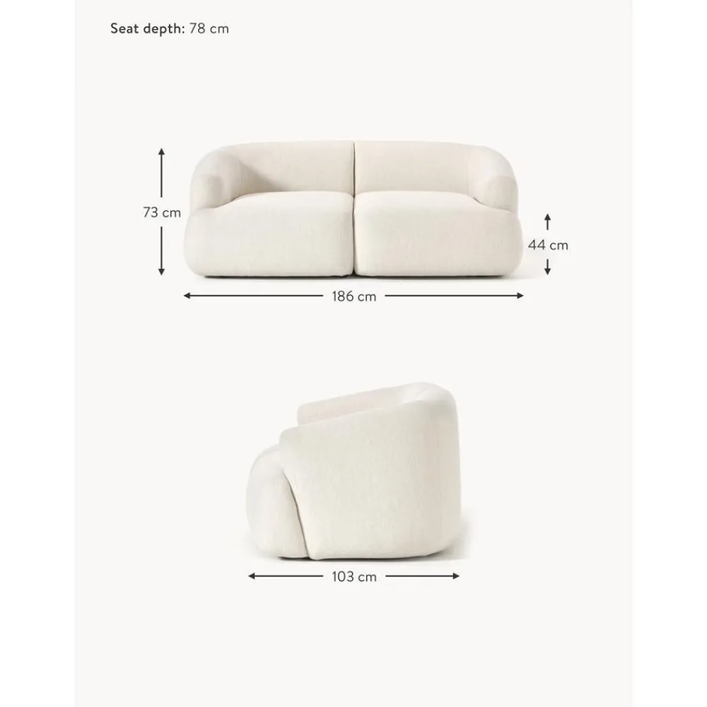 Divano Componibile 2 Posti Sofia*Westwing Collection Hot