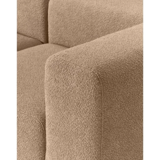 Divano Componibile 4 Posti In Boucle Con Poggiapiedi Lena*Westwing Collection Fashion