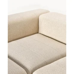 Divano Componibile 3 Posti In Boucle Con Poggiapiedi Lena*Westwing Collection Sale