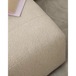 Divano Componibile 3 Posti In Boucle Con Poggiapiedi Lena*Westwing Collection Sale