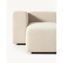 Divano Componibile 3 Posti In Boucle Con Poggiapiedi Lena*Westwing Collection Sale