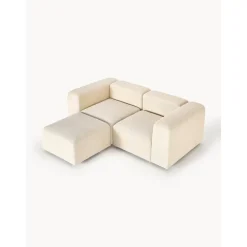 Divano Componibile 3 Posti In Boucle Con Poggiapiedi Lena*Westwing Collection Sale