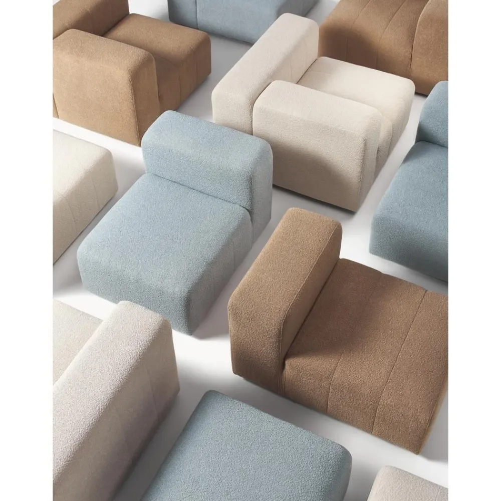 Divano Componibile 3 Posti In Boucle Lena*Westwing Collection Sale