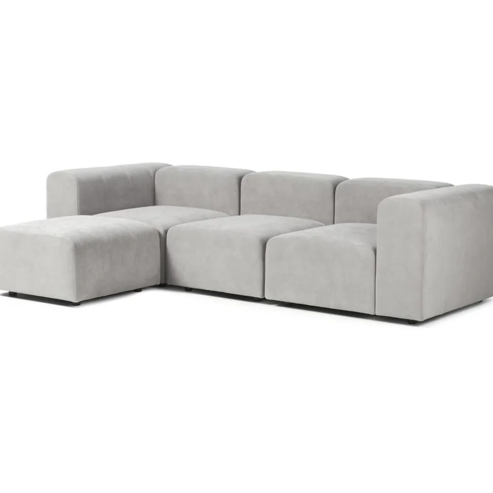 Divano Componibile 4 Posti Con Poggiapiedi Lena*Westwing Collection Best