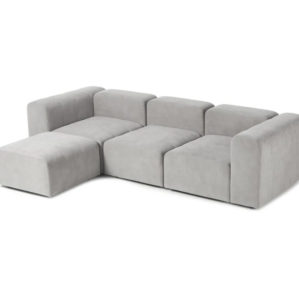 Divano Componibile 4 Posti Con Poggiapiedi Lena*Westwing Collection Best