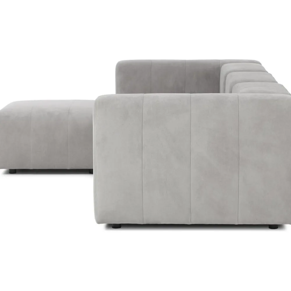 Divano Componibile 4 Posti Con Poggiapiedi Lena*Westwing Collection Best