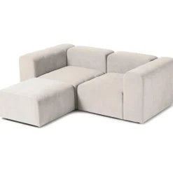 Divano Componibile 3 Posti Con Poggiapiedi Lena*Westwing Collection New