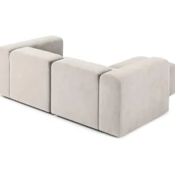 Divano Componibile 3 Posti Con Poggiapiedi Lena*Westwing Collection New