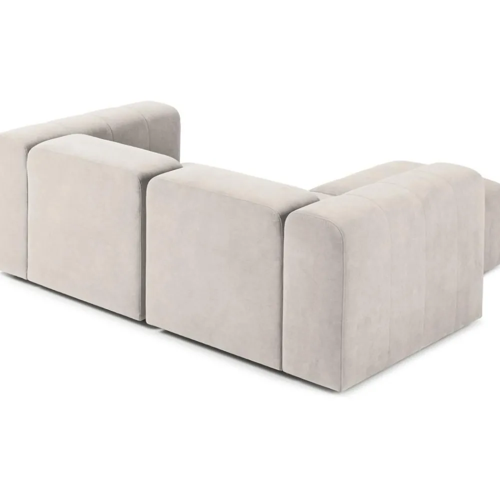 Divano Componibile 3 Posti Con Poggiapiedi Lena*Westwing Collection New