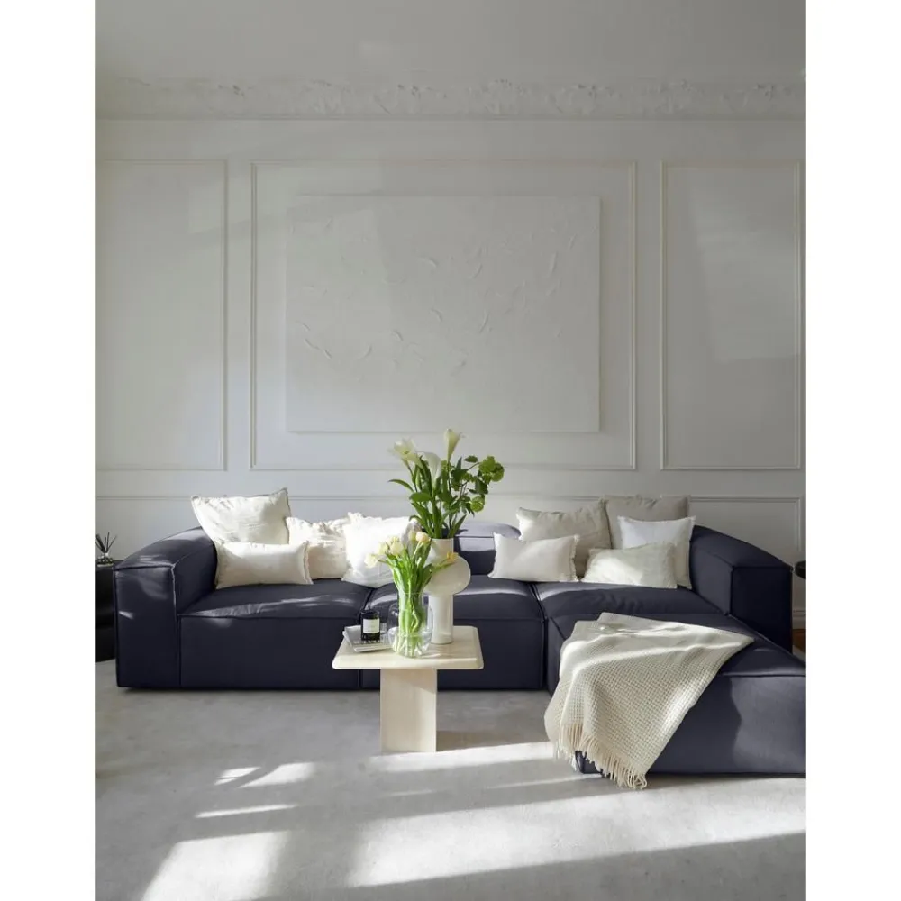 Divano Componibile 4 Posti Con Poggiapiedi Lennon*Westwing Collection Sale