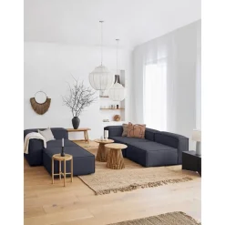 Divano Componibile 4 Posti Con Poggiapiedi Lennon*Westwing Collection Sale