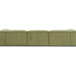 Divano Componibile 4 Posti In Velluto A Coste Con Poggiapiedi Lennon*Westwing Collection Hot