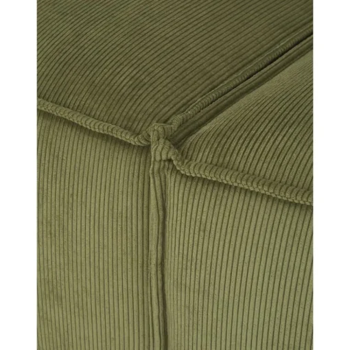 Divano Componibile 4 Posti In Velluto A Coste Con Poggiapiedi Lennon*Westwing Collection Hot