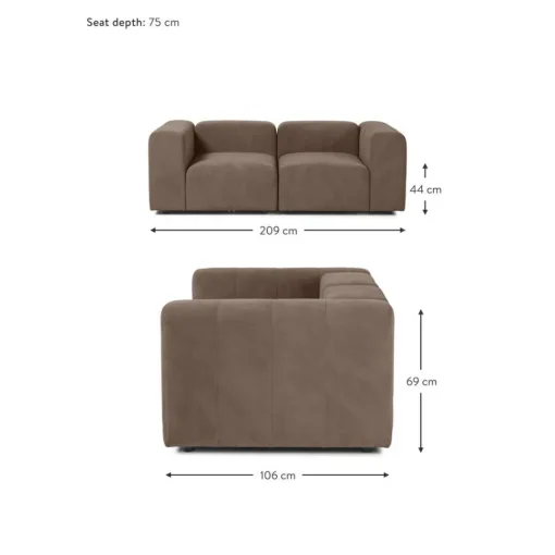 Divano Componibile 3 Posti Lena*Westwing Collection Discount