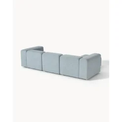 Divano Componibile 4 Posti In Boucle Con Poggiapiedi Lena*Westwing Collection New