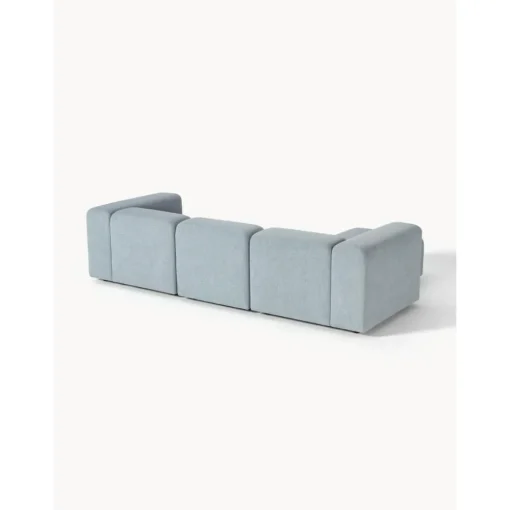 Divano Componibile 4 Posti In Boucle Con Poggiapiedi Lena*Westwing Collection New