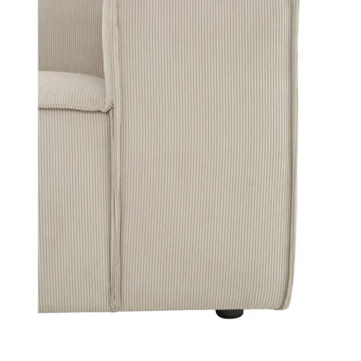 Divano Componibile 4 Posti In Velluto A Coste Con Poggiapiedi Lennon*Westwing Collection Hot
