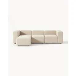 Divano Componibile 4 Posti In Boucle Con Poggiapiedi Lena*Westwing Collection Sale