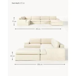 Divano Componibile Con Rivestimento Sfoderabile Russell*Westwing Collection Sale