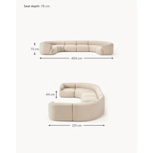 Divano Componibile Xl In Teddy Sofia*Westwing Collection Online