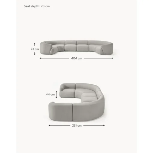 Divano Componibile Xl In Teddy Sofia*Westwing Collection Hot
