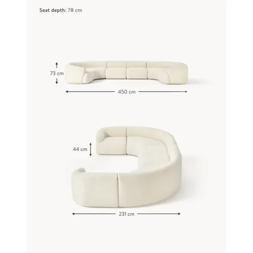 Divano Componibile Xl In Teddy Sofia*Westwing Collection Best