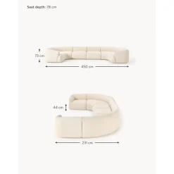 Divano Componibile Xl In Boucle Sofia*Westwing Collection Best