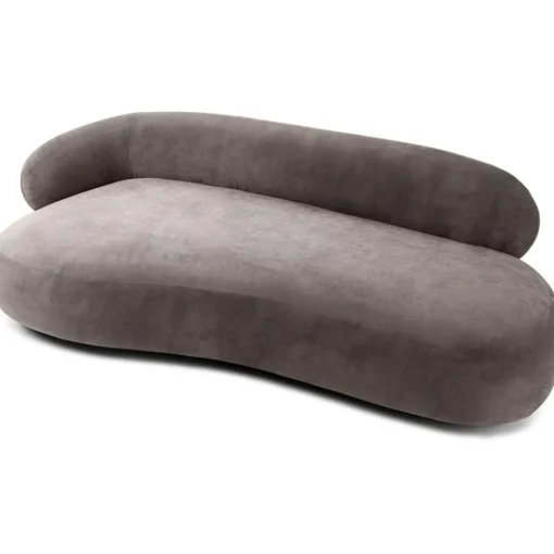 Divano Curvo 3 Posti Alba*Westwing Collection New