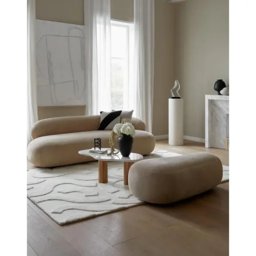 Divano Curvo 3 Posti Alba*Westwing Collection Fashion