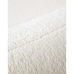 Divano Curvo 3 Posti In Teddy Alba*Westwing Collection Outlet