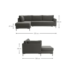 Divano Letto 3 Posti Con Materasso Luna*Westwing Collection New